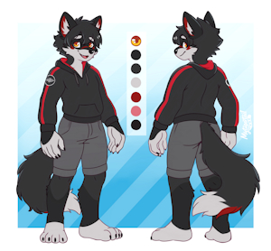 Ref. Sheet Commission - Andy by Mytigertail