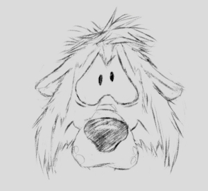 Scruff Face Sketches by Cintoon