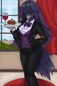 New Art for Nova the Crow by DashingBlitz