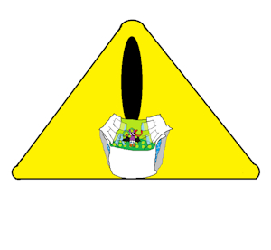 Diaper Warning Content for 2026-2027 by Angellothefox