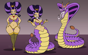 [C] Queen Vypra by JAMEArts