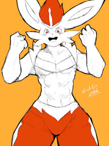 Sketch 491 - Cinderace by WinickLim