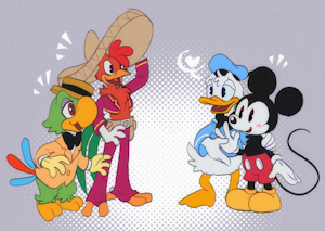 DonMick and PanJos&eacute; by M0n0M0nk11