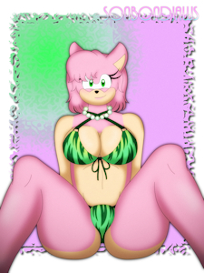 Watermelon Bikini Bea by Silverfantastic