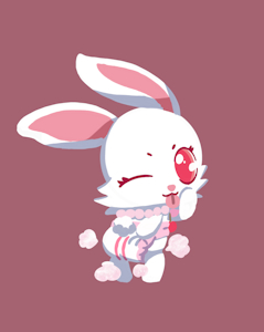 Ruby showing her padded poofy rear by MuniTsukyu