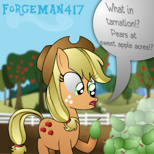 Pears at Sweet Apple Acres by ForgeMan417