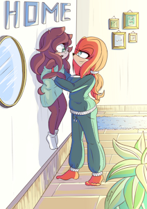 Isn't that my Tee-shirt? Stealing's bad habit, you know... by laoru