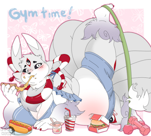 [COM] GYM TIME! by EvilKiwii