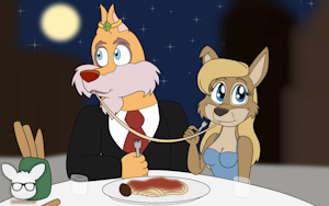 A Classic Romantic Scene by KendraEevee