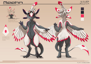 Raahn character sheet by Flute