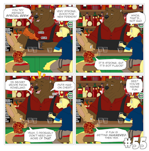 Payin' the Rent #55 Special Brew by AriesArtist