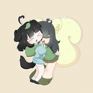 Big hug!! - (Commission) by PantinistrA