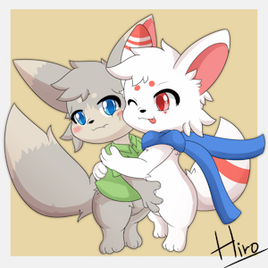 Riko and Ren by NyanHiro