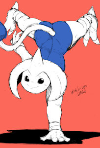 Sketch 494 - Hitmontop by WinickLim