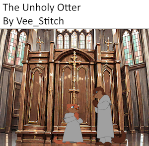 The Unholy Otter Cover by veestitch