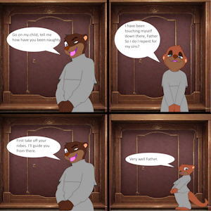 The Unholy Otter Page 2 by veestitch