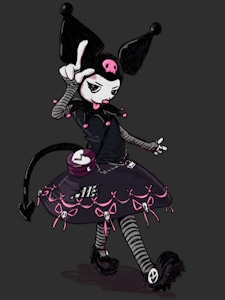 Kuromi by Causticutie
