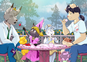 Collet: Tea Party by RisingDragon