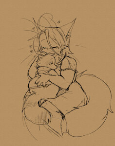 Having a 2' tall sona is great by Saucy