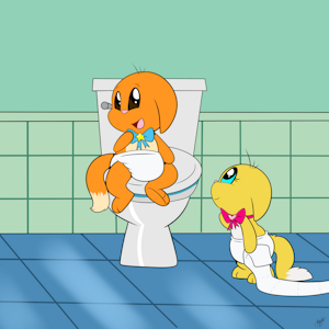 Bathroom Kacheeks Pt 2 -By NazzNikoNanuke- by DanielMania123