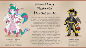 Where Pony Meets The Martial World by vavacung