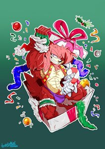 COMMISSION: Happy Late Xmas by Mimy92Sonadow