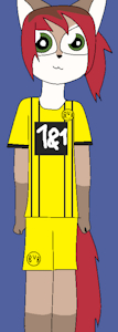 Himu Borussia outfit by LumiCuteSkunk