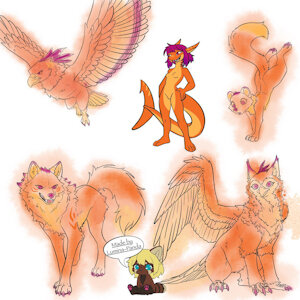 Sketch commission by Luminapanda