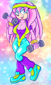 80's Workout Sky by MelSky