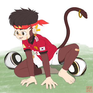 Soccer boy, O-Kong by COOLCOOL98