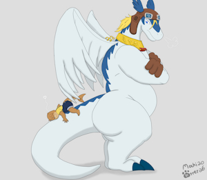 Showing Shiron some Love by MochiOtter