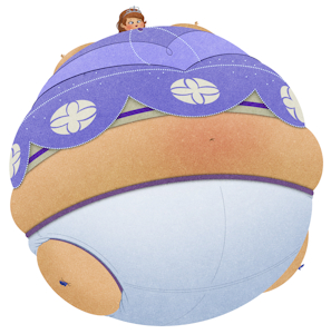 (RM) Sofia The First Sweller by InflateResponsiblyIB