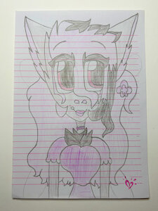 Heather The Violet Zoroark Fairy by JurassicWorldGirl