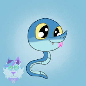Baby Gary De'Snake by ScratchandMeppsFan19