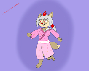 Kinoko White Form by IceMountainDragon505