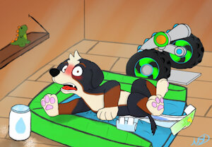 Rex's Secret by mysidedeck