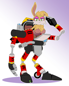 Bunnie's Mech Suit (Chaos Gamma) by BlackFlash09