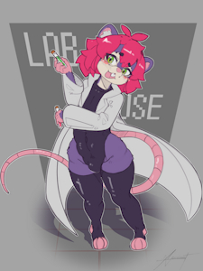 Chuck the Lab-Mouse by Netreek