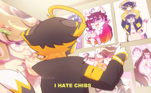 one-sided beef by myaoduixa