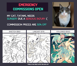 EMERGENCY COMMISSIONS - 50% OFF by Spaicy