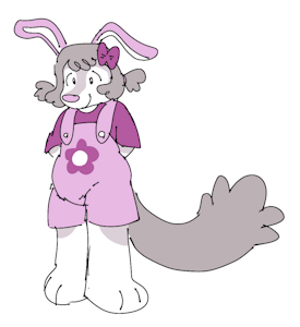 Sitting Pretty by rabbitpanic