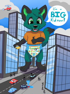 BIG Boy by pamperedyote