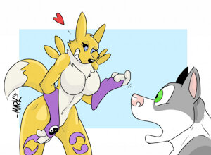 it's renamon!?! by Boxice