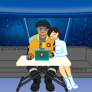 EvaWally Valentine by riverhayashi