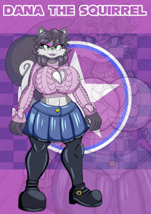 REMINDER! ENDS TOMORROW ADOPTABLE: DANA THE SQUIRREL by LadyFoxHeart
