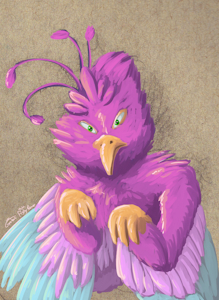 Gremlin Bird (Colored)~ by GyroTech