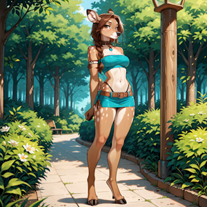 My deer OC by DuskShineTS1