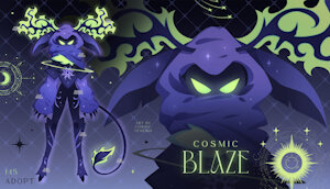 Cosmic Blaze - Open - ADOPT by CosmicNemesis09