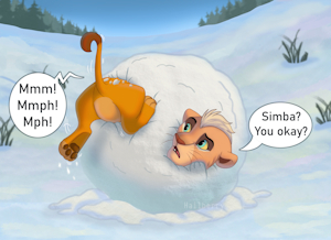 Taking a Tumble -COMM by Hailberry