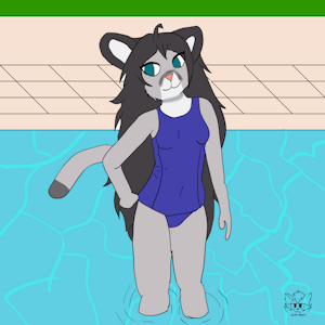 School Swim by KittyPrint